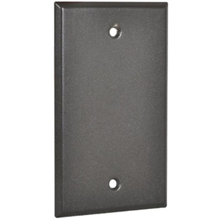 Evolve 1BC-BR Rectangular Blank Cover; Bronze EV595788